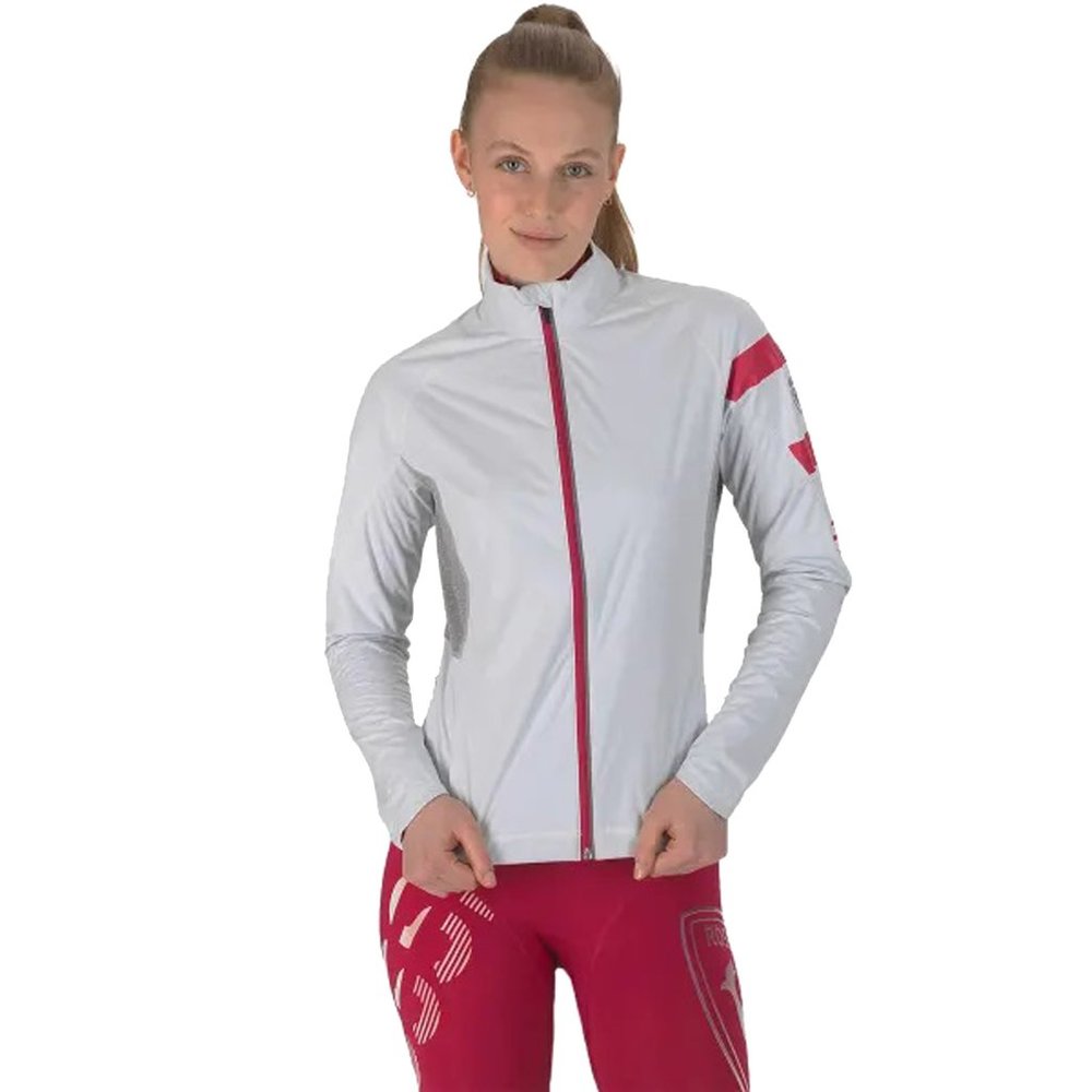 NEW $209 Rossignol Poursuite Jacket! Gray Lightweight Windproof Water Repellent